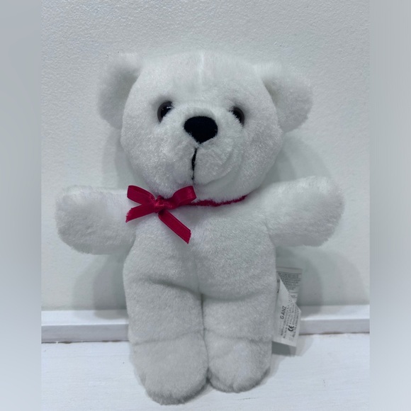 GANZ Other - Ganz‎ White Christmas Bag Bear 1991